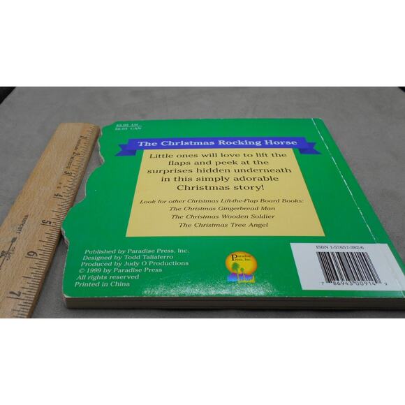 The Christmas Rocking Horse Board Book by Nancy Parent 2002 Paradise Press - Picture 8 of 8